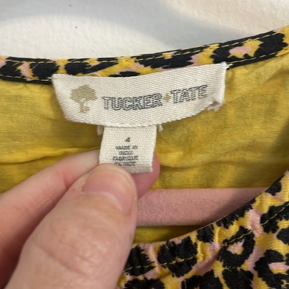 Tucker + Tate Cheetah Dress 4 - Picture 4 of 6